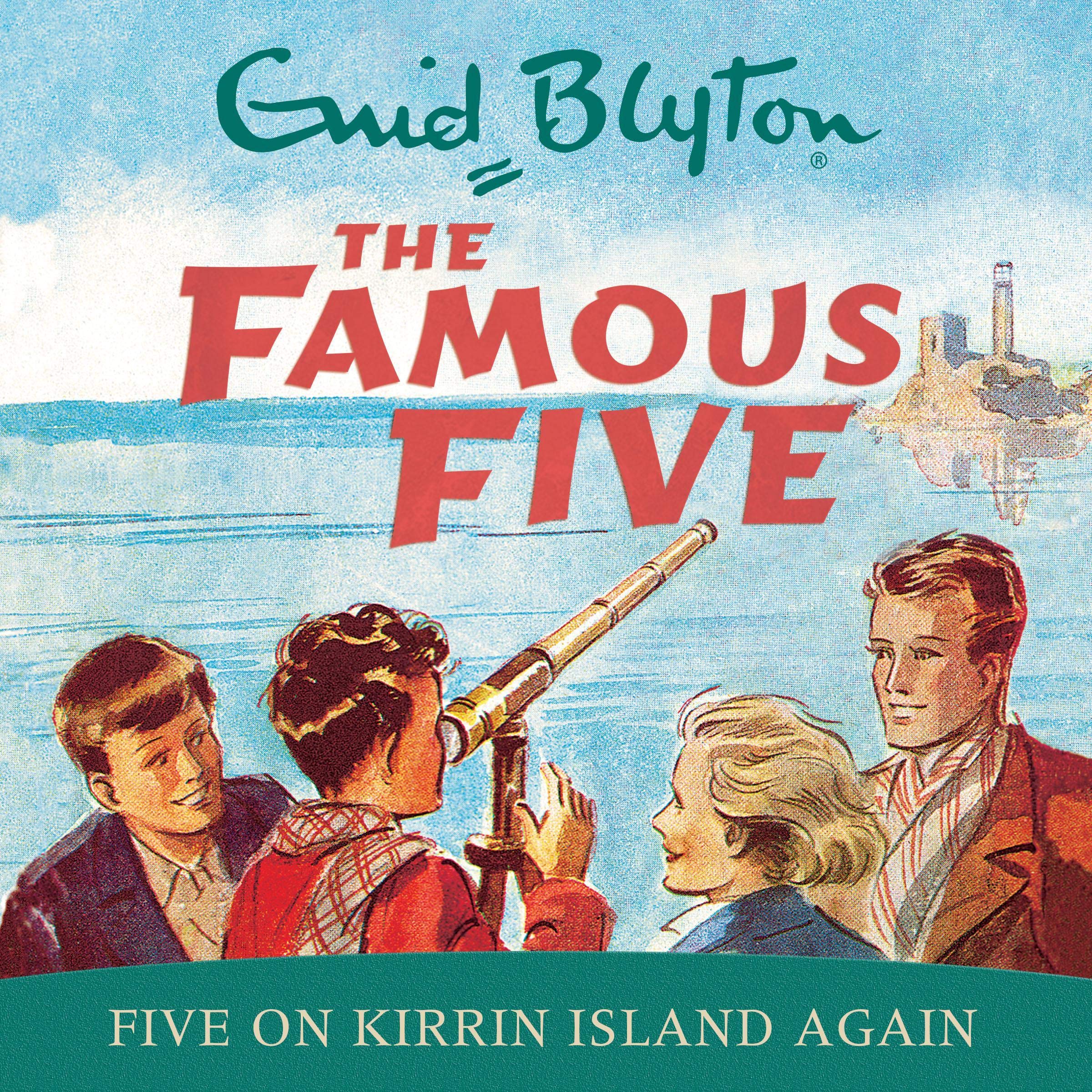 Cover art for Five On Kirrin Island Again