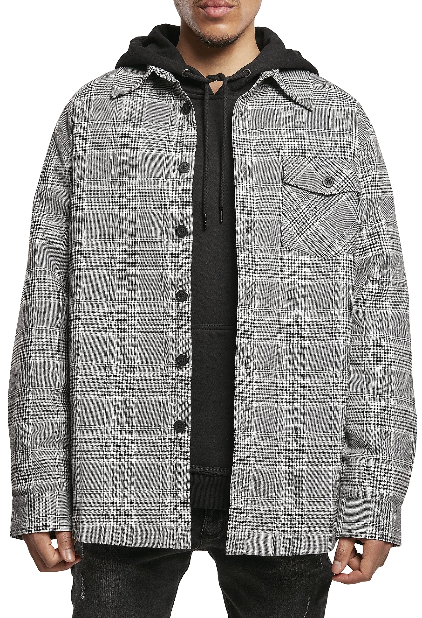 Cayler & SonsMen's Plaid Out Quilted Shirt Jacket Jacket