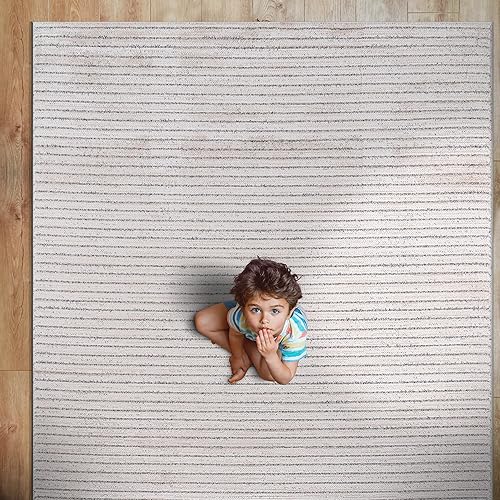 CAMILSON Alfombras modernas de lujo con diamantes abstractos de 5 x 7 pies, suave, resistente a las manchas, fácil limpieza, no desprende pelo, para