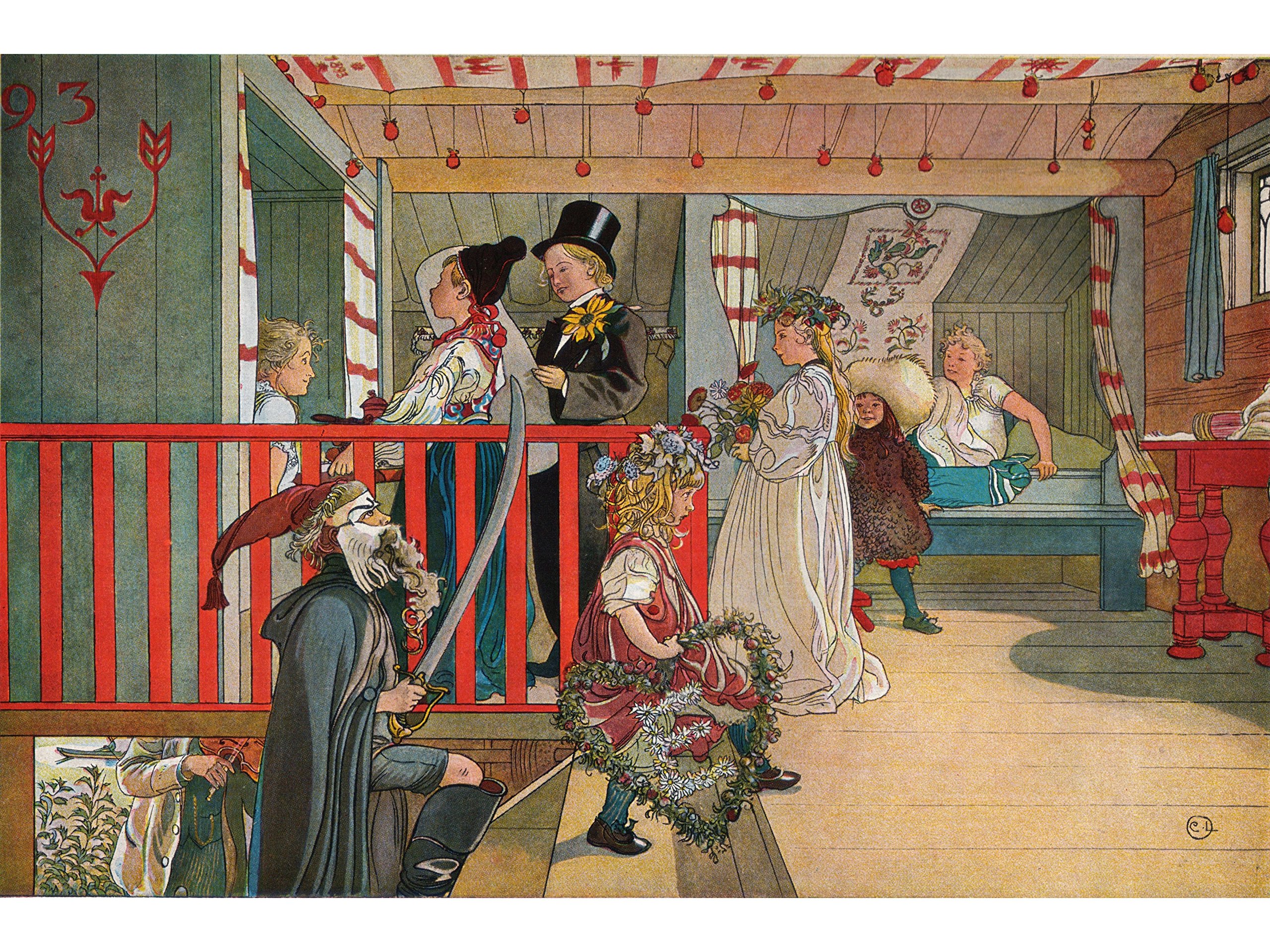 A Day of Celebration by Carl Larsson