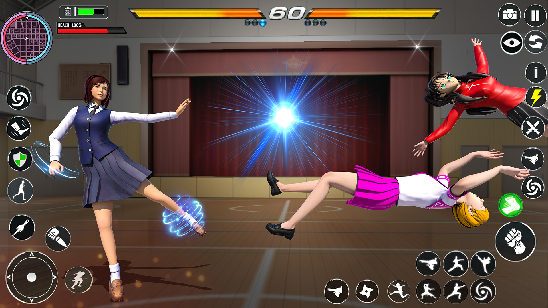 Anime Girl Fighting Games Offline Anime School Girl Anime Fighting 3d