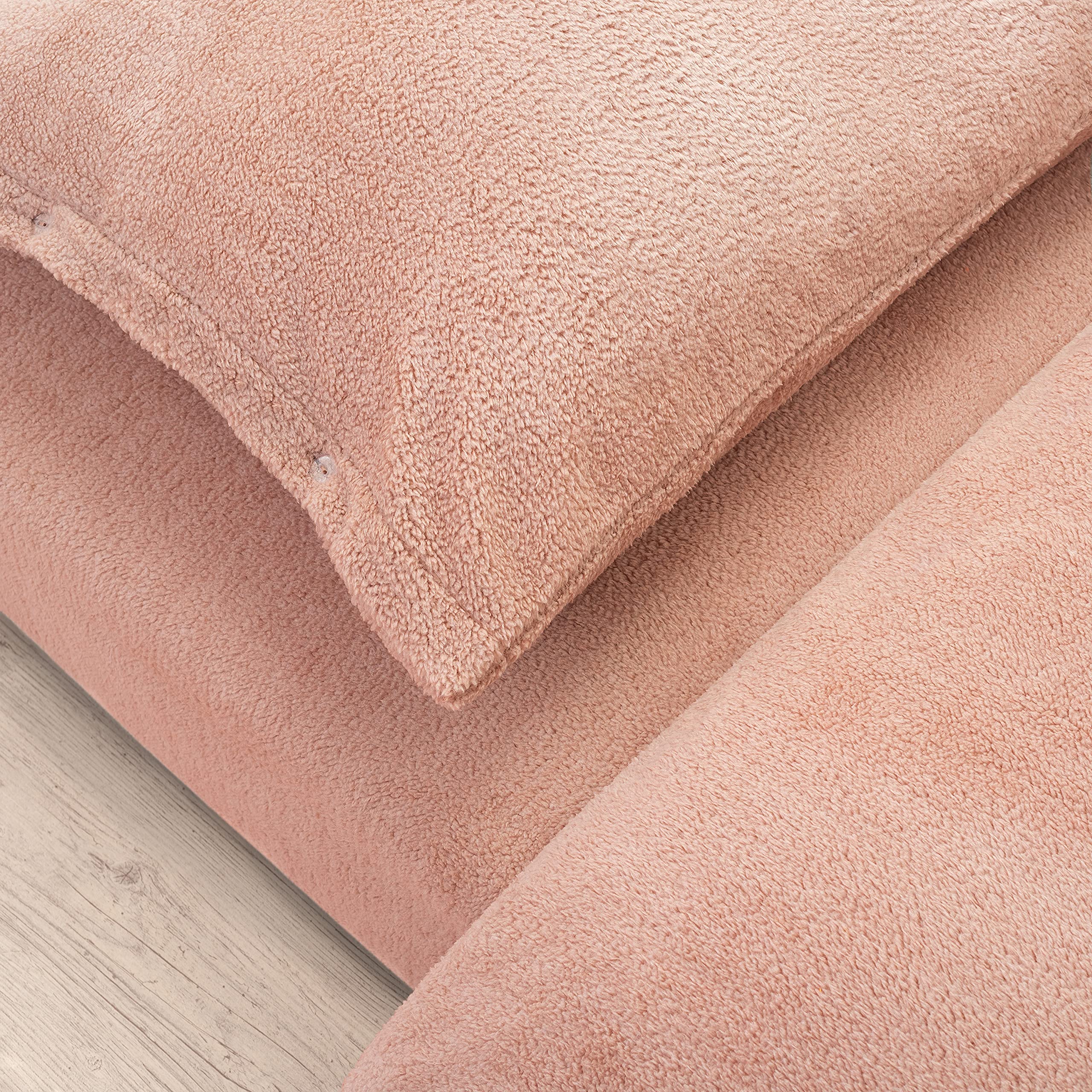 Blumtal Ropa de Cama de Invierno de 200 x 260 cm y 2 Fundas de Almohada de 40 x 80 cm, Ropa de Cama de Forro Polar con Tacto de Cachemira, Ropa de Cama de Invierno de Peluche, Suave Ropa de Cama en