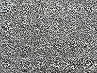 Vista 8 de Anillos de salto de aluminio brillante de 1 libra 14G 1/2" ID (más de 1150 anillos)