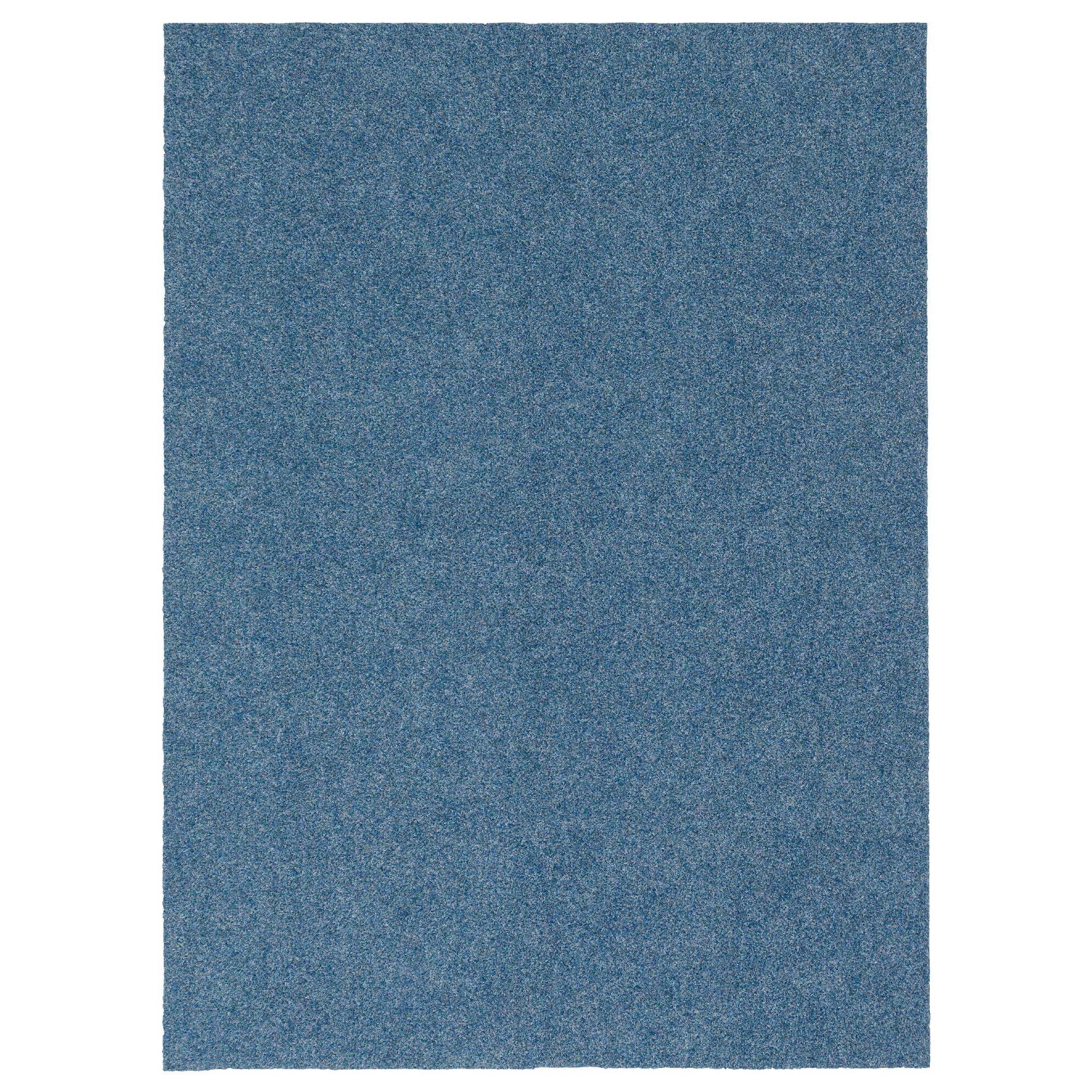 Snapstyle Kingston - Tapis Type Gazon Artificiel – pour Jardin, terrasse, Balcon - Bleu