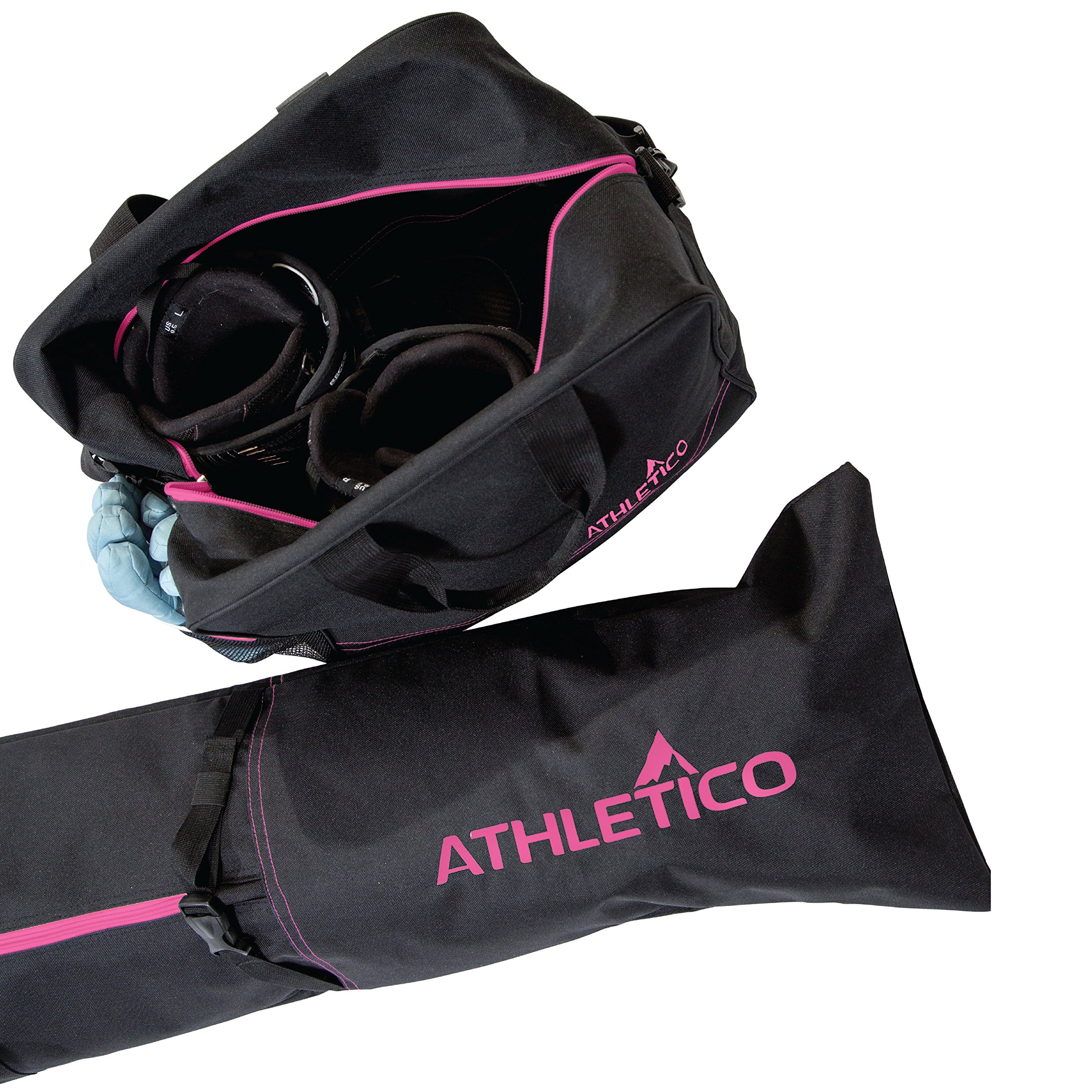 Amazon.co.jp: Athletico パッド入りスキー&ブーツバッグコンボ | 最大