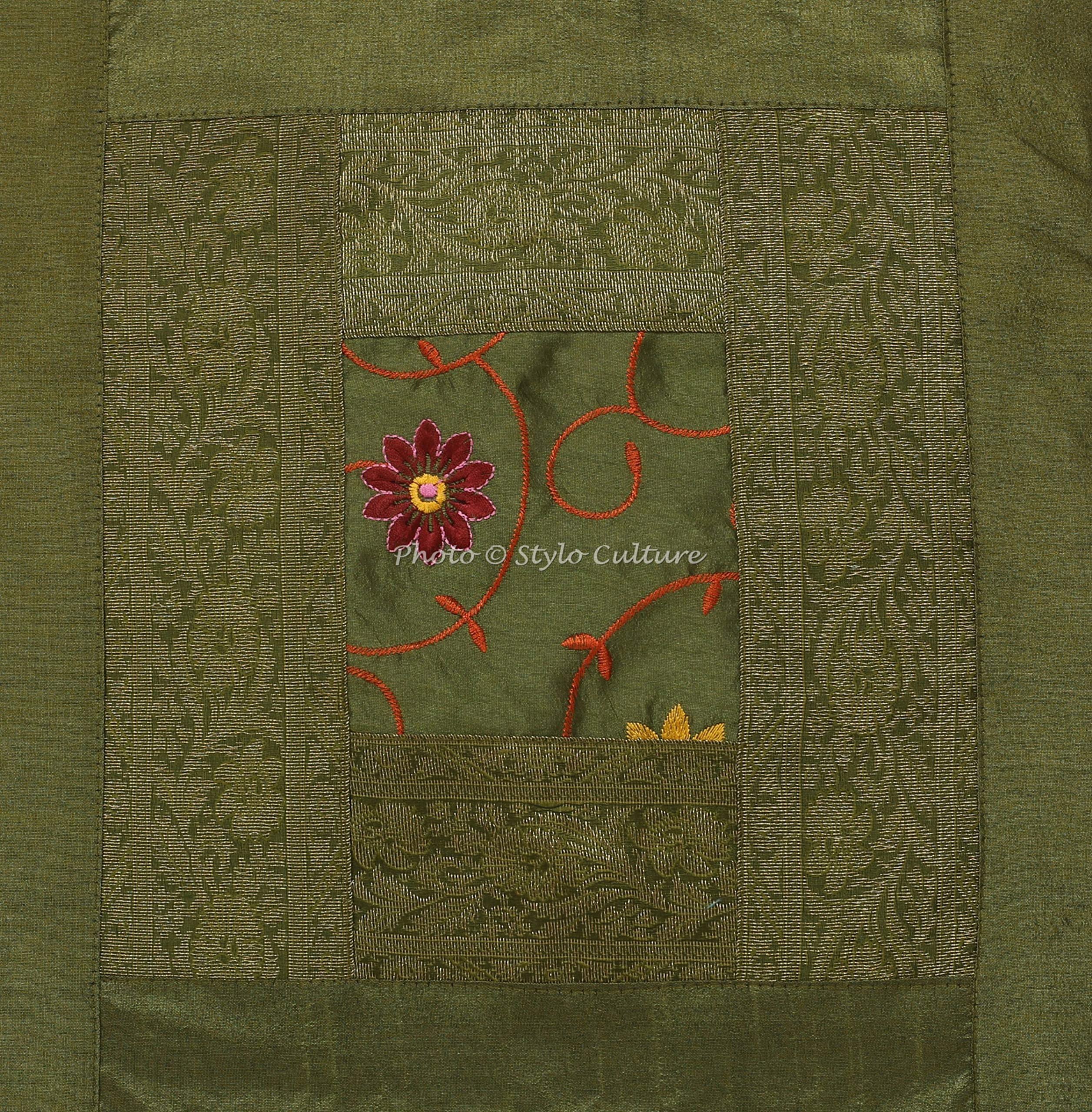 Stylo Culture Bohémien Fodere Per Cuscini 40x40 cm Decorazione Per La Casa Sedie Divano Pavone Danzante Jacquard Turchese Quadrato Cerniera 16x16