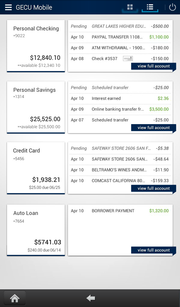 GECU Mobile (Kindle Tablet Edition) App on Amazon Appstore