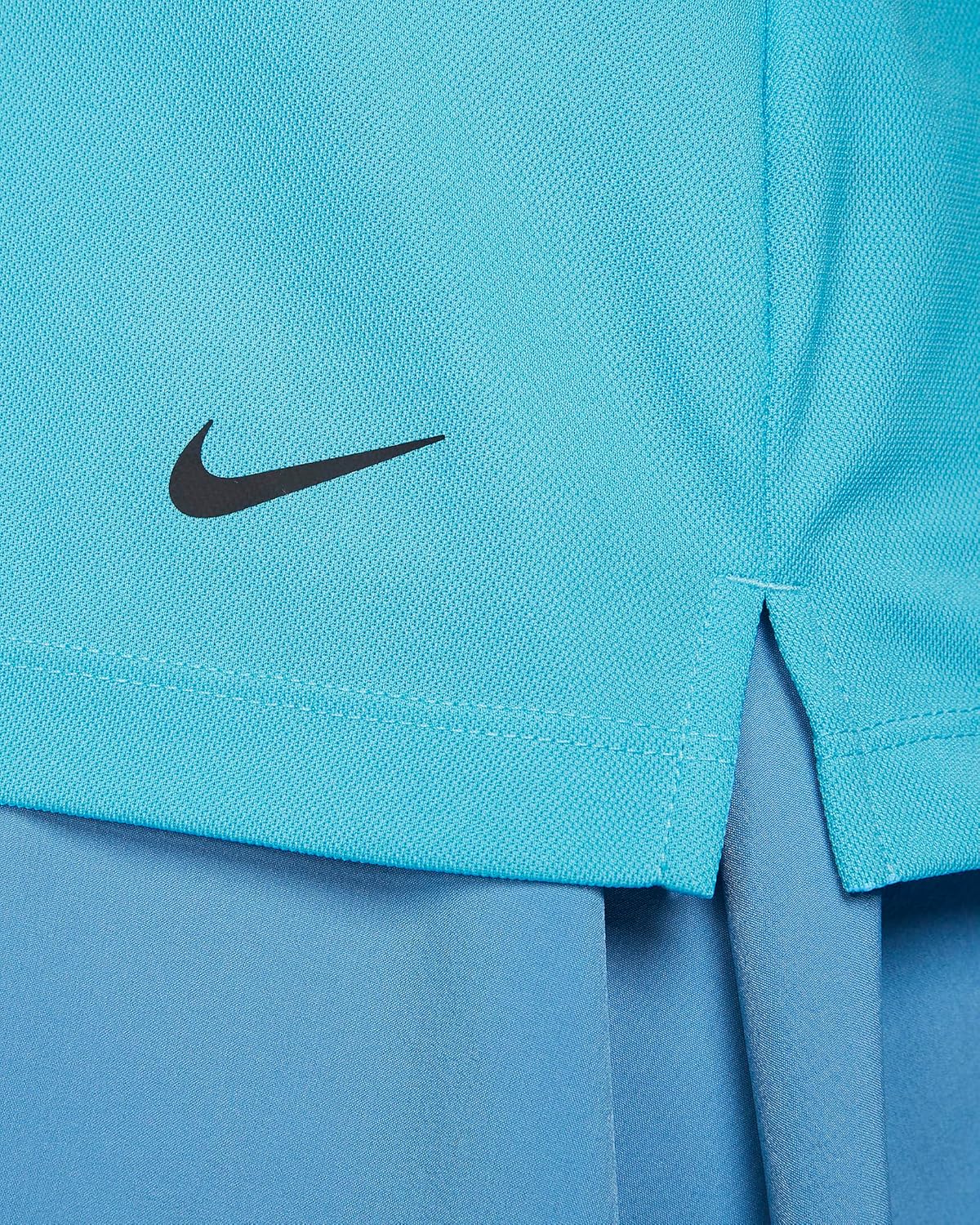 Nike Dri-FIT Victory Women's Golf Polo (as1, alpha, l, regular, regular, Baltic Blue/Black) - Image 4