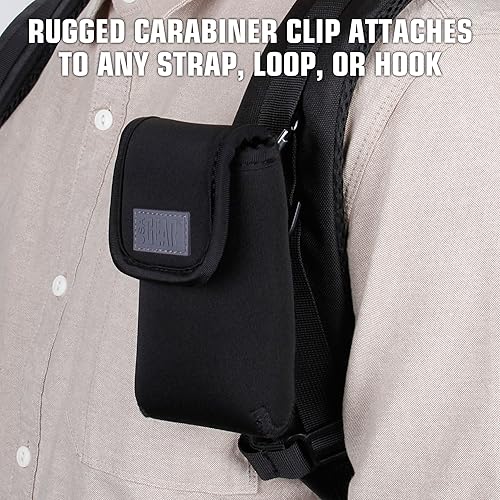 Miniatura 5 de USA Gear Funda de cinturón receptor de monitor de glucosa continua grande compatible con receptor Dexcom G7, Dexcom G6 y más dispositivos de monitor