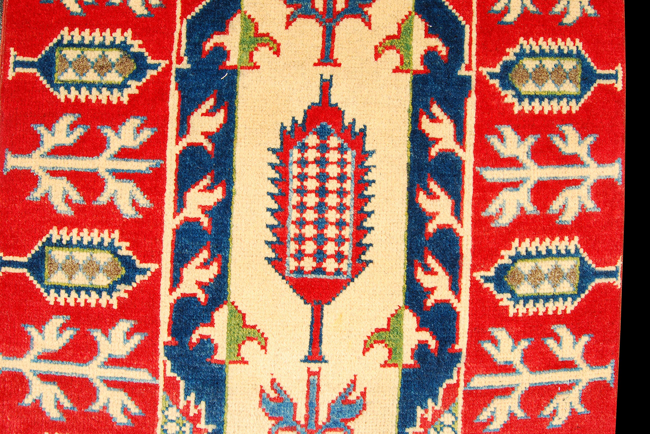 Tappeto Afgani Pakistan Carpet Tapis Teppich Alfombra Rug Ghazni 174x56 CM