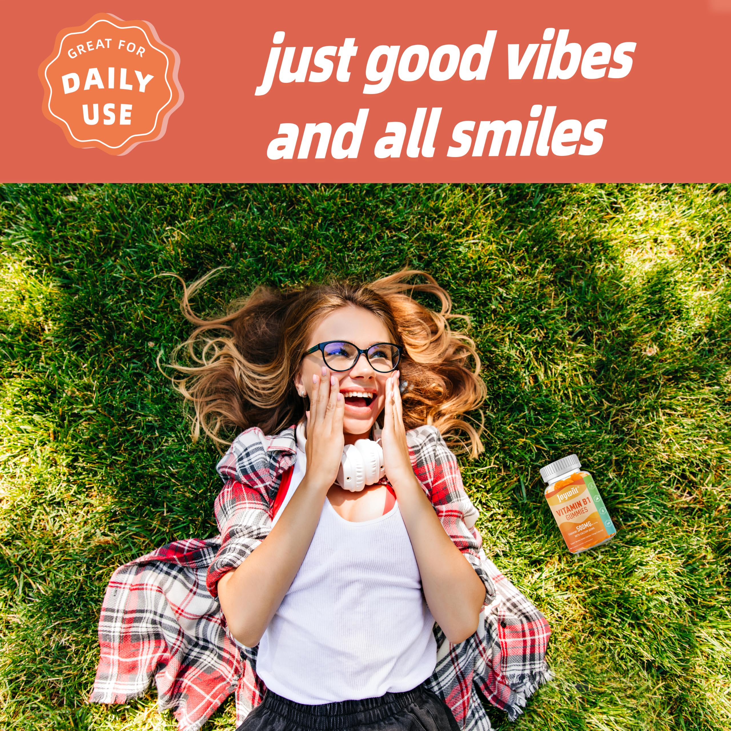 Vitamin B1 Gummies 500mg — Amazon image 8