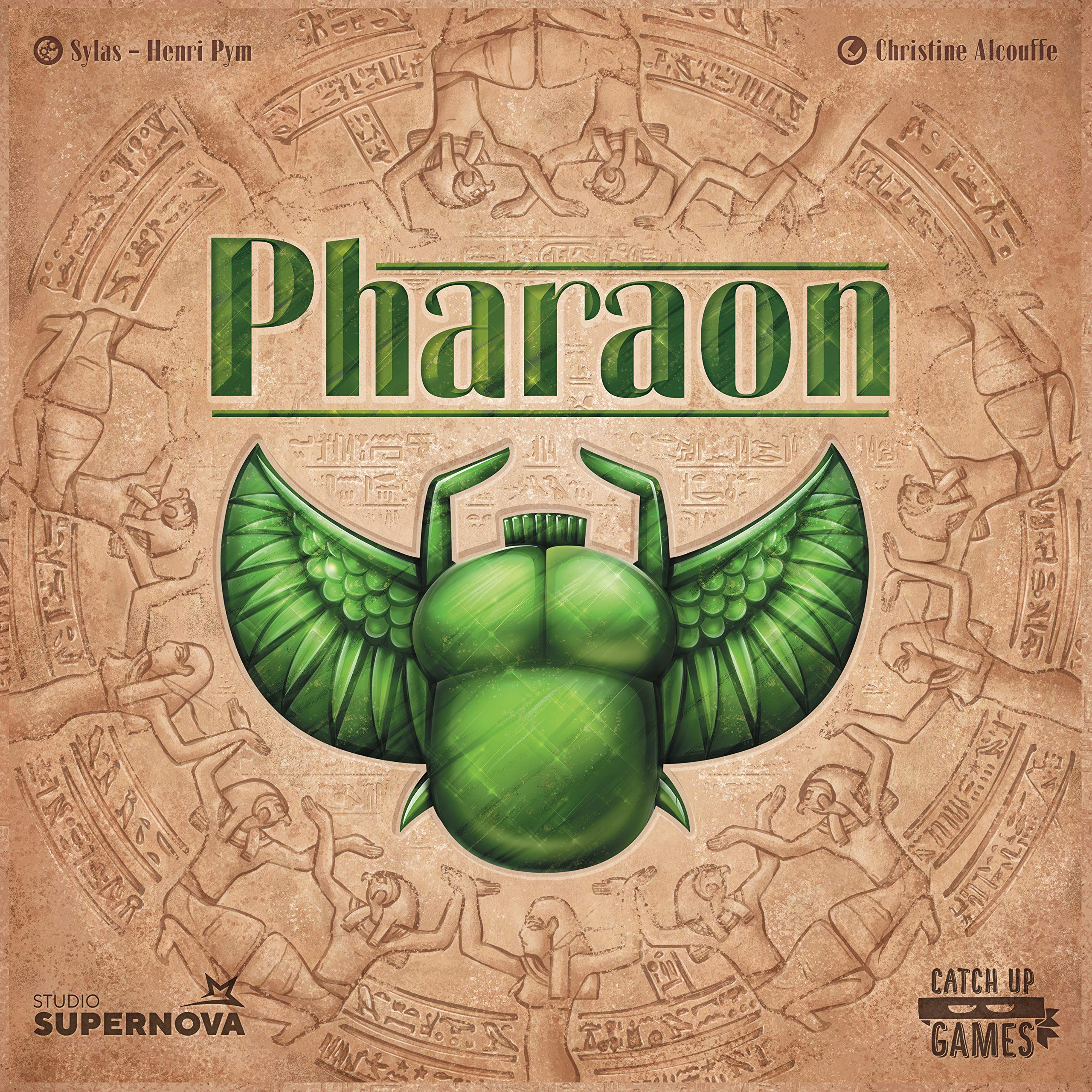 Pharaon - Gioco di gestione risorse per amanti dell'antico Egitto, 1-5 giocatori, 12+, Edizione in italiano