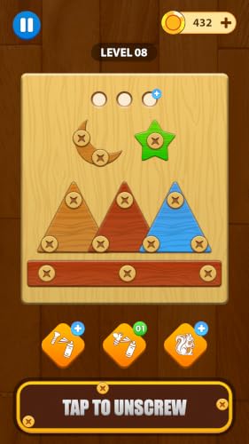 Screw Puzzle 3D – Logic & Brain Game – vue 5