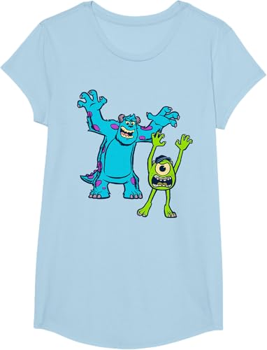 Miniatura 43 de Disney Pixar Monsters University Sulley and Mike T-Shirt Black,Navy Blue,Asphalt Grey,White,Baby Blue,Red,Kelly Green,Olive Green,Lemon