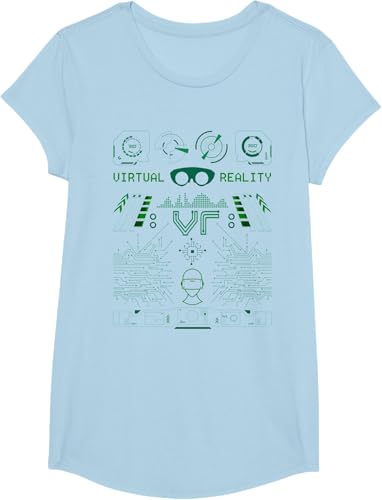 Miniatura 10 de Camiseta de realidad virtual VR Retro Gamers, Negro, S Negro,Azul Marino,Asfalto,Blanco,Azul Pastel,Arándano,Limón,Jaspeado Oscuro,Gris