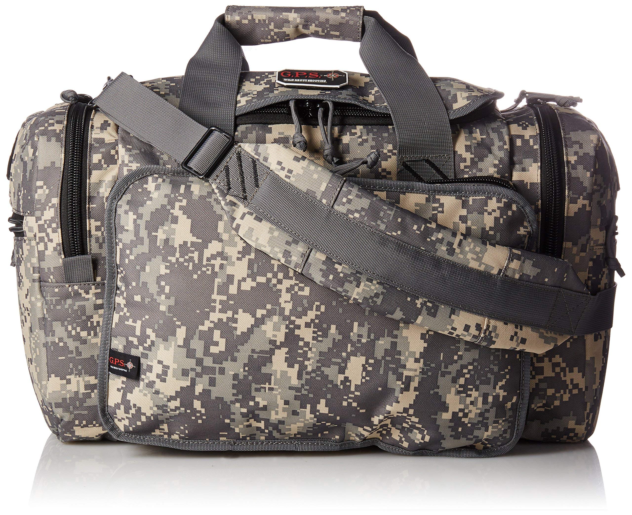 G.P.S. Large Range Bag with Lift Ports & 4 Ammo Dump Cups | Durable Secure Guns, Ammo & Shooting Accessories Storage