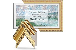 Frame My TV Deco TV Frame - The Perfect TV Art Gallery