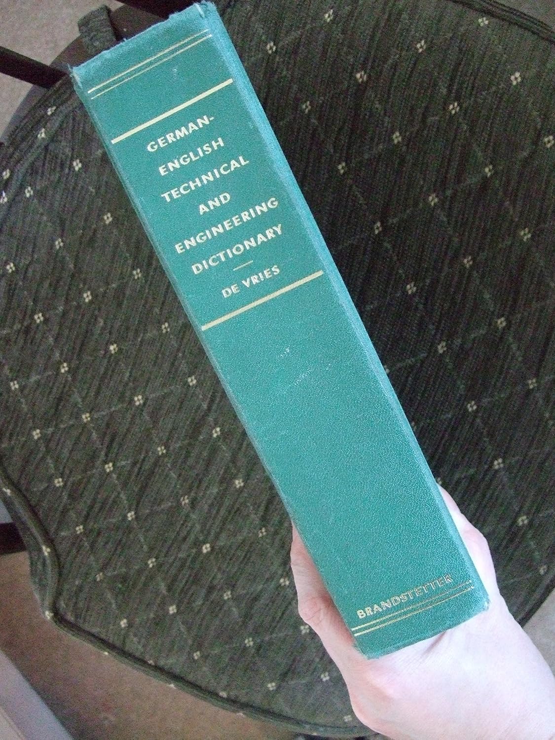 GermanEnglish Technical and Engineering Dictionary De Vries, Louis