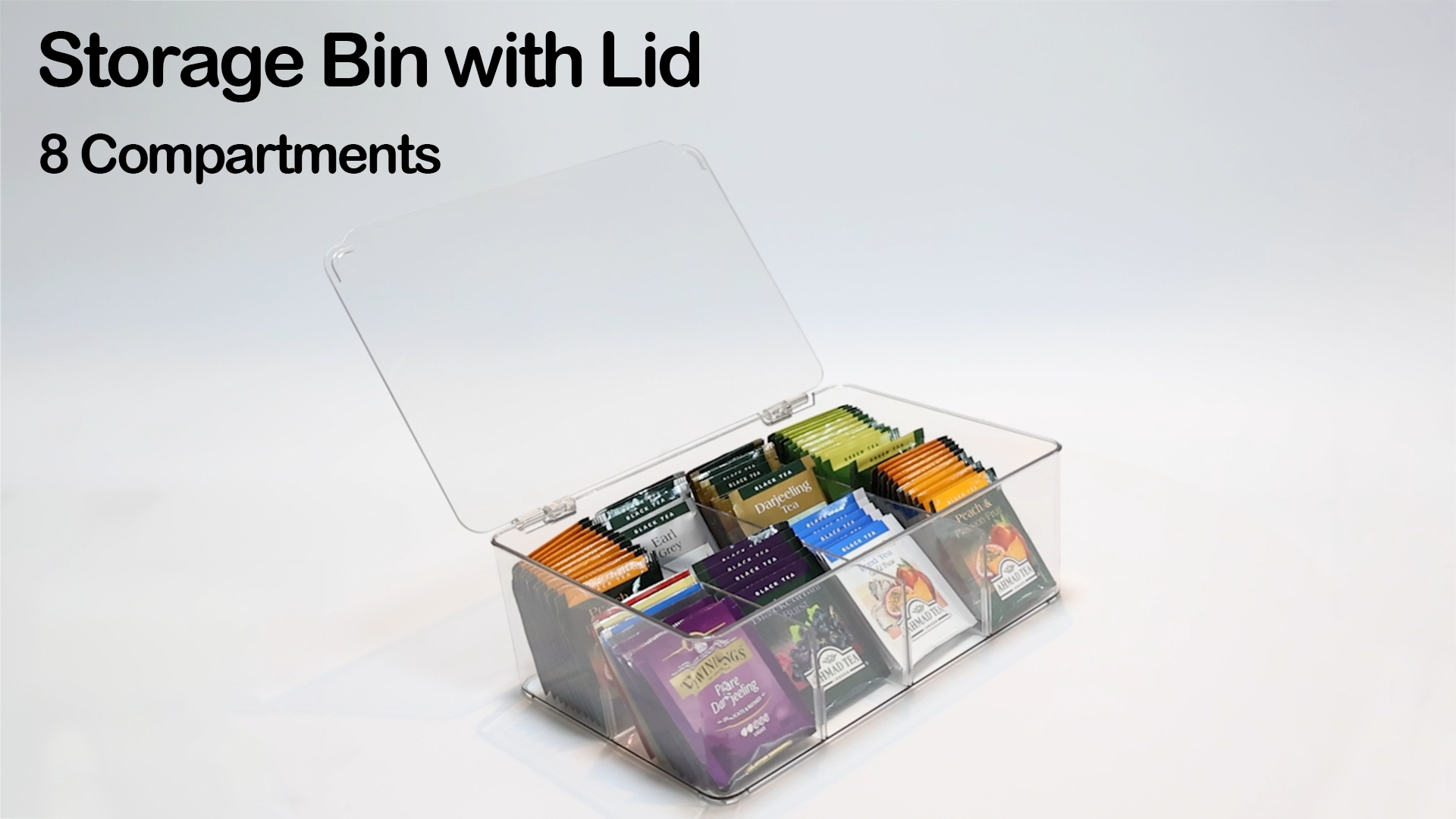 Amazon.com: ZEXALOR Clear Tea Bag Organizer, Dresser Organizers