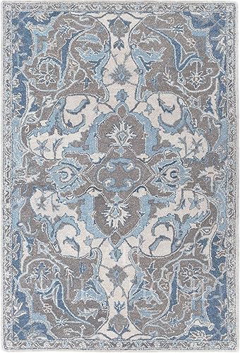 Allen Home - Alfombra de lana Alfombra decorativa tradicional persa natural Nicol Alfombras de área adecuadas para sala de estar, dormitorio, Allen Home - Alfombra de lana Alfombra decorativa tradicional persa natural Nicol Alfombras de área adecuadas para sala de estar, dormitorio,