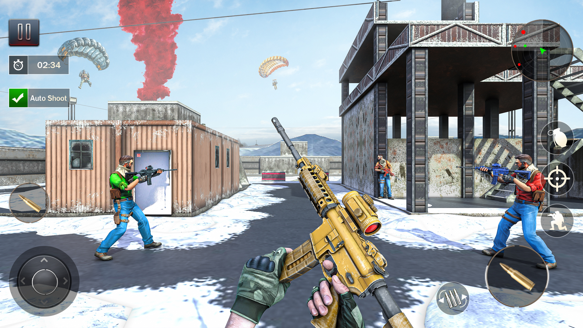 リアルFPSウォーフェアコマンドストライクOPSバトルグラウンドゲーム3D