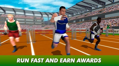 Athletic Running Olympic Race