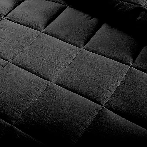 Miniatura 5 de Evolive Edredón alternativo al plumón de ganso, de microfibra suave, prelavado, para todas las temporadas, Full Queen