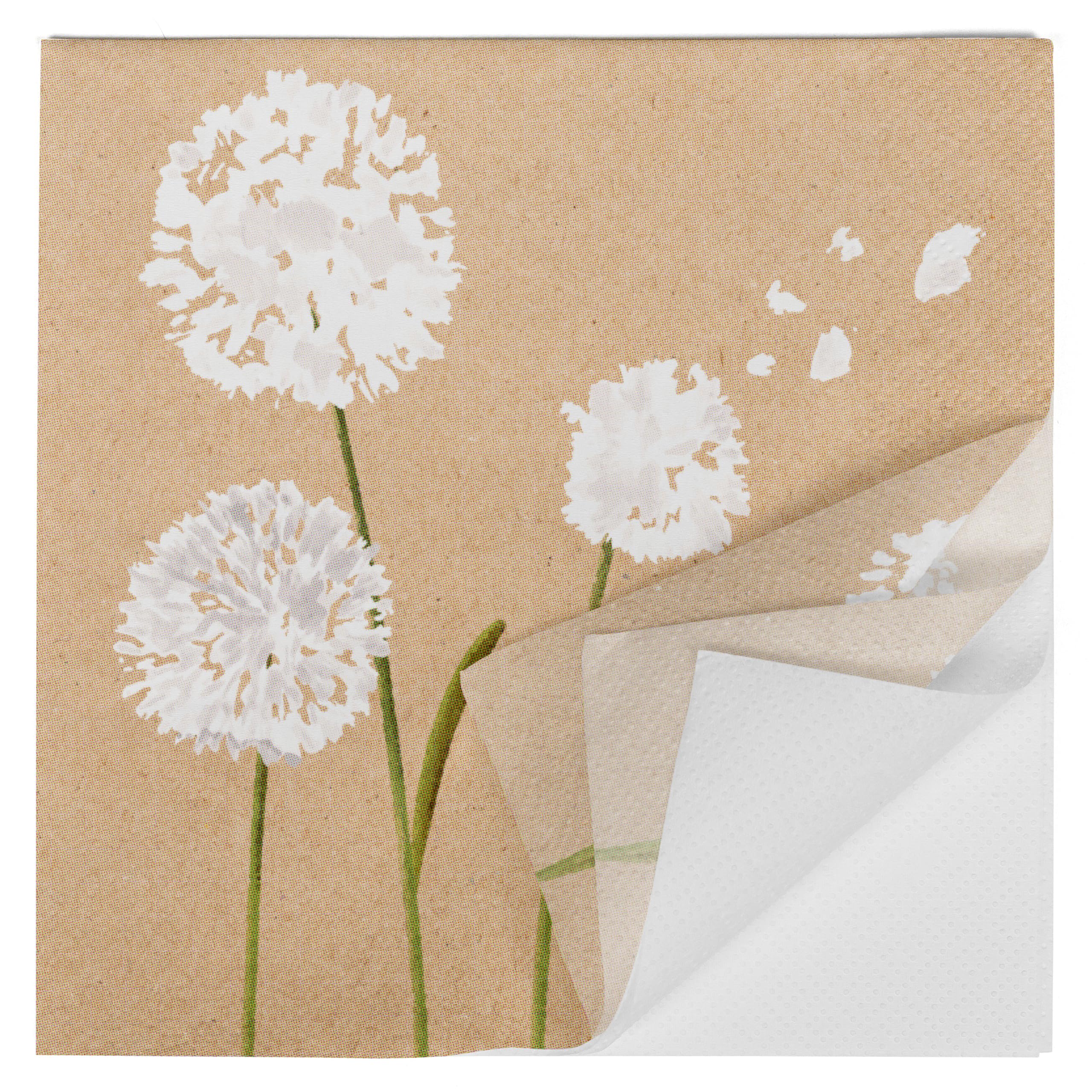 Servilletas De Papel HEKU 30243-233 | 100 Unidades De 3 Capas | Diseño 'Vorsicht Heiß' | 33x33 Cm