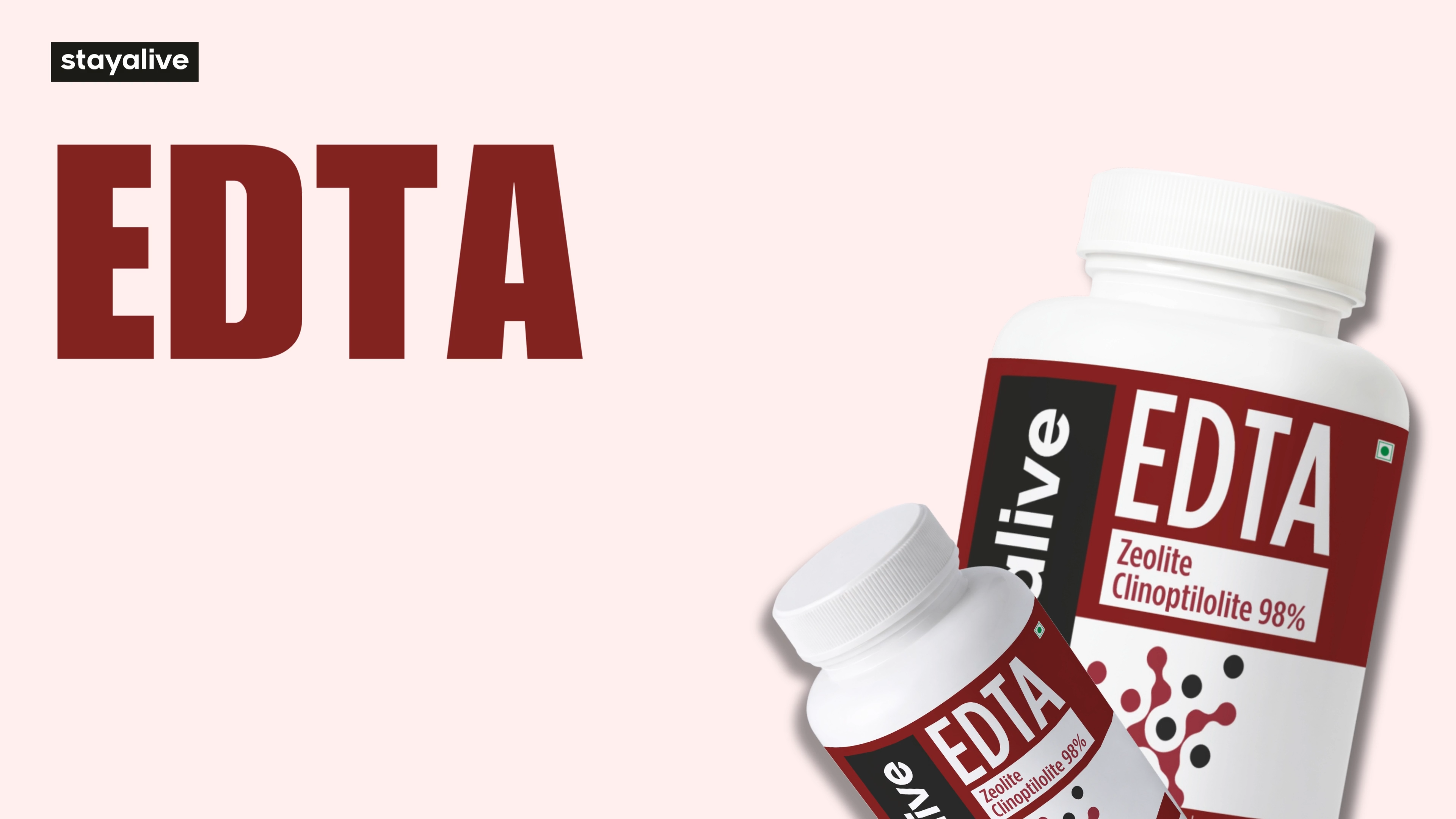 Amazon.com: STAY ALIVE EDTA Capsules 1500mg with Zeolite 98% and