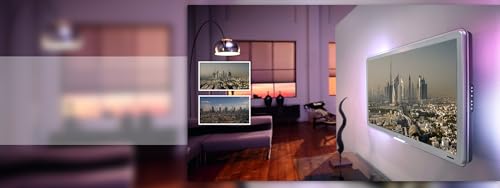 vista da cidade de areia HD - desfrute da bela paisagem na sua TV HDR 4K, TV 8K e dispositivos de in