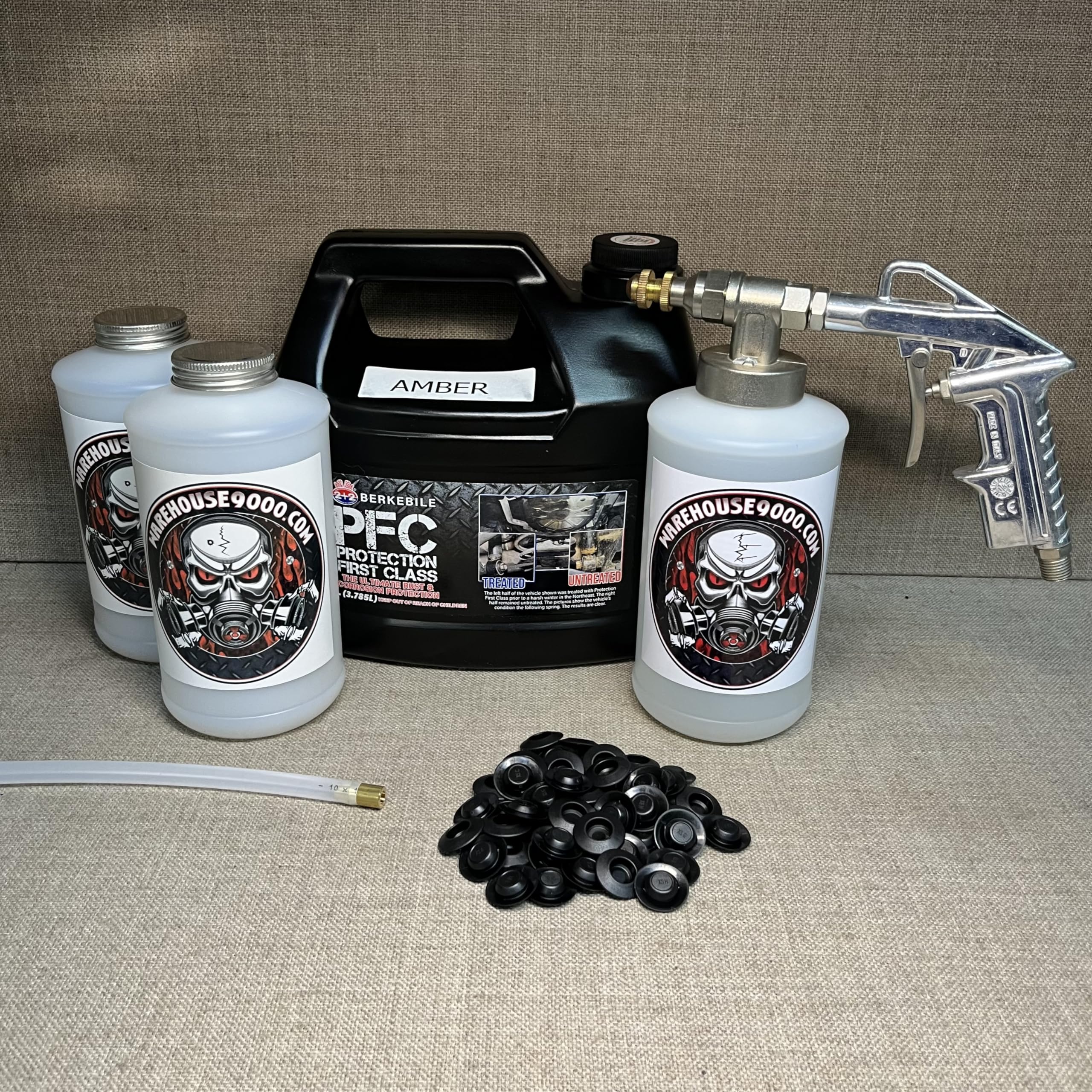 Gallon PFC Amber, Pro Undercoating Spray Gun, 24