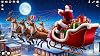 giochi di consegna regali di Babbo Natale volante, giochi di Natale gratuiti in 3D, giochi di Babbo Natale a Natale, giochi di slitta di Babbo Natale #4