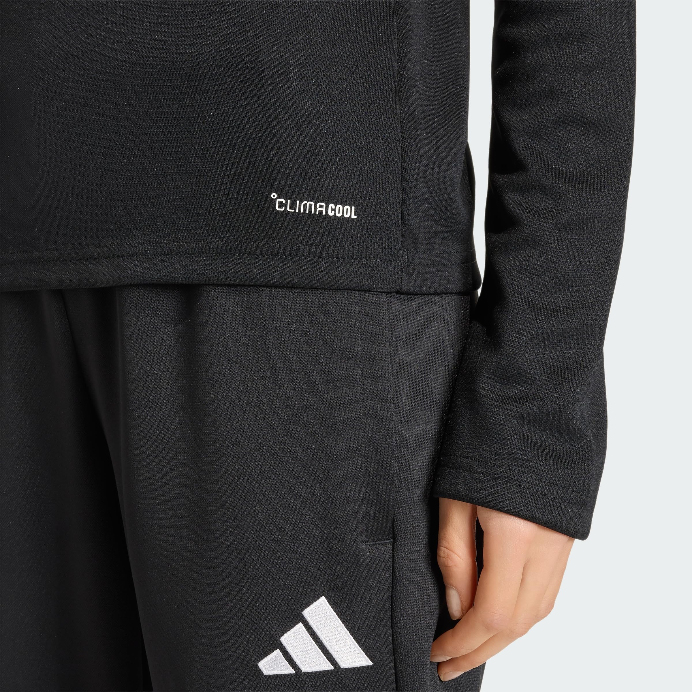 adidas Kobiety Entrada26 Training Top Sweatshirt, black/white, S Tall
