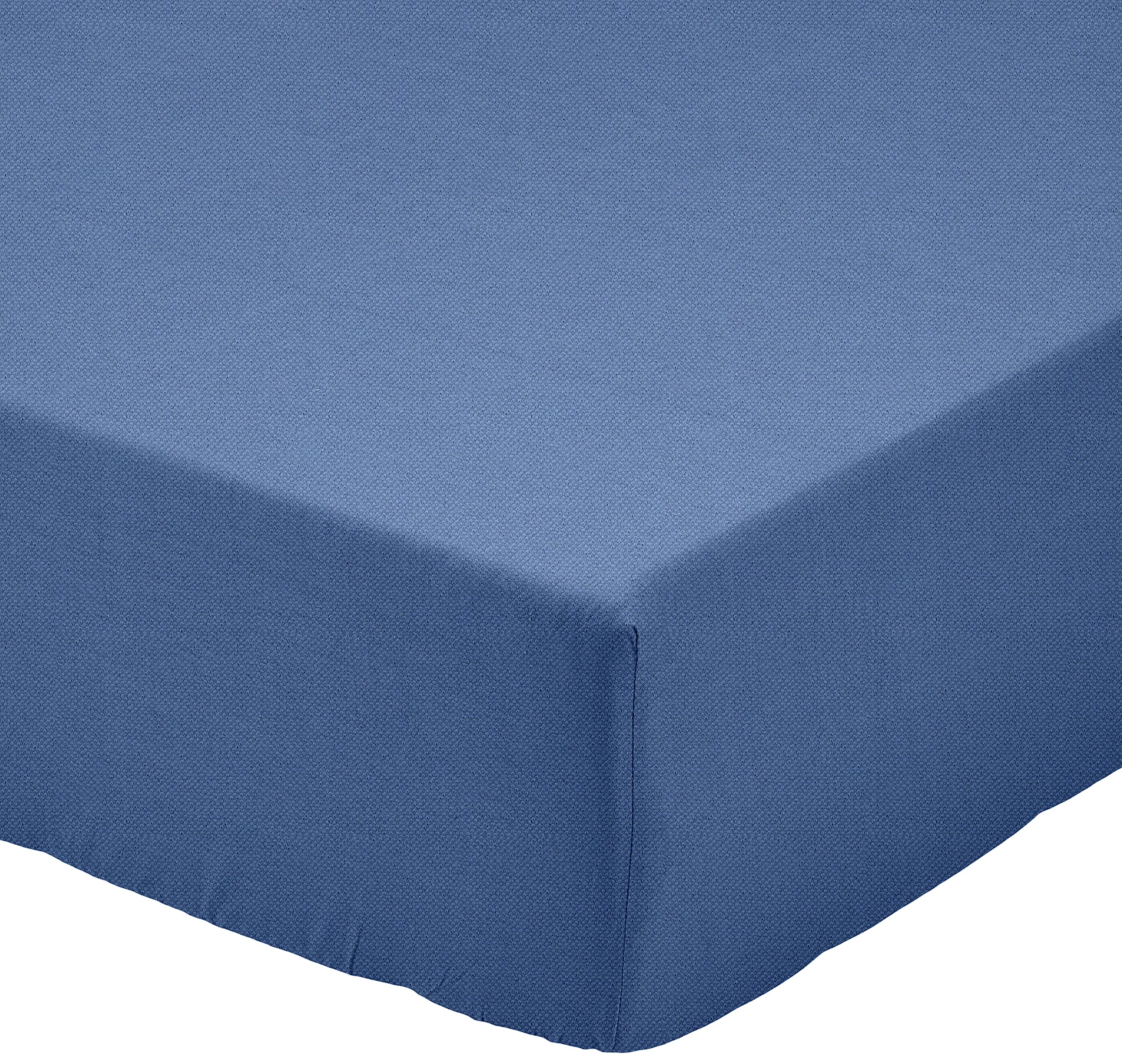 Biancaluna Pair of Pillowcases Genius Plain Dyed Elastic Various Colours 2017 - Sugar Blue