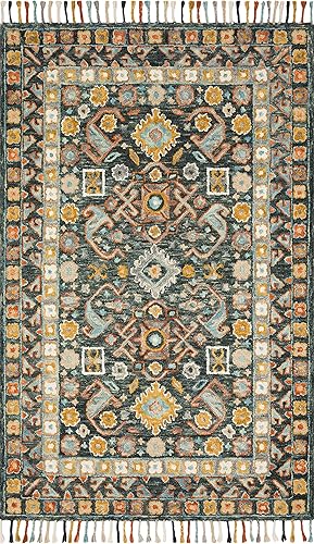 Loloi II Elka Collection ELK-03 - Alfombra decorativa de 3 pies 6 pulgadas x 5 pies 6 pulgadas