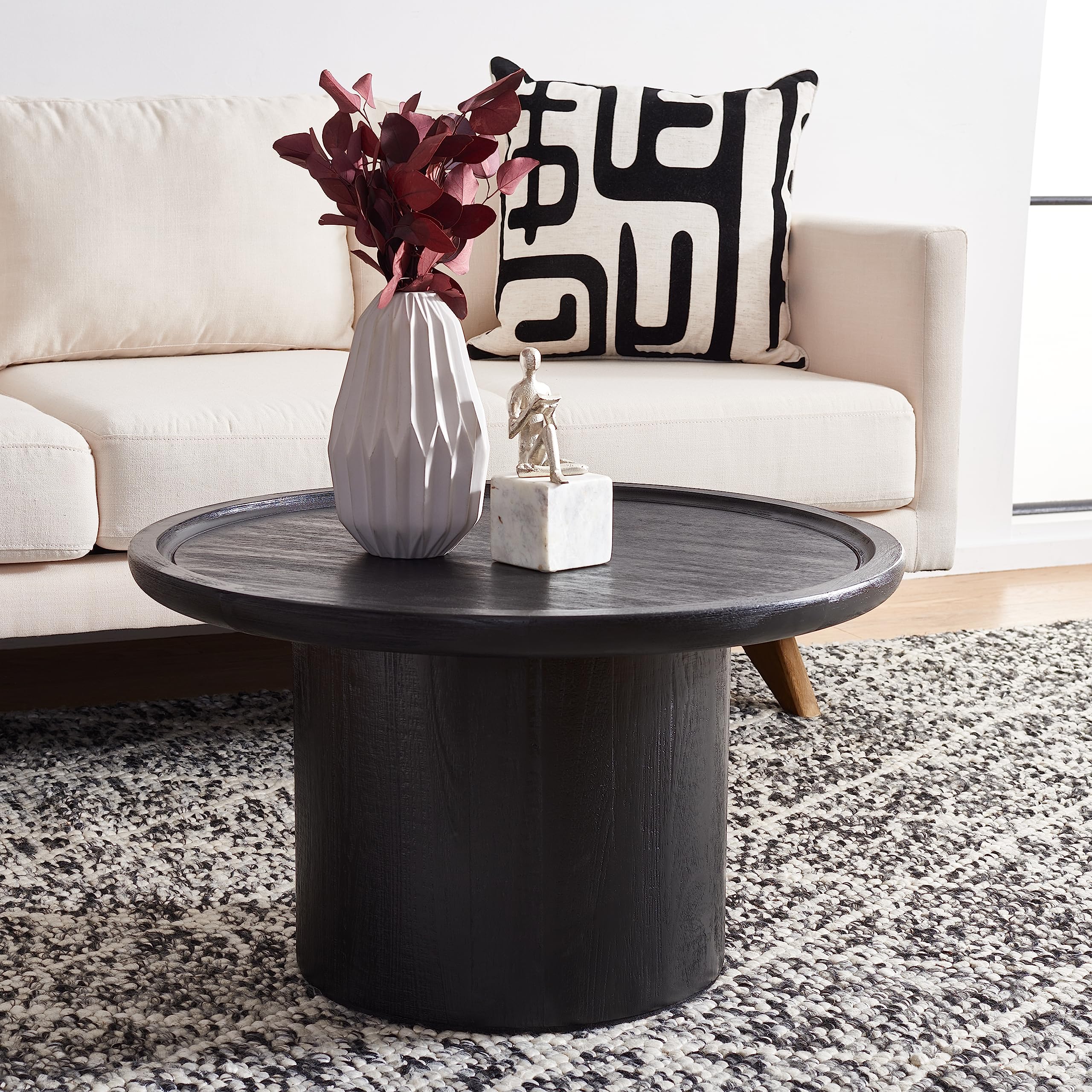 Safavieh Home Collection COF6600 Table, Black