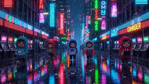 City of Gamers - Chill/Gaming/Studying Lofi Hip Hop Mix – vue 4