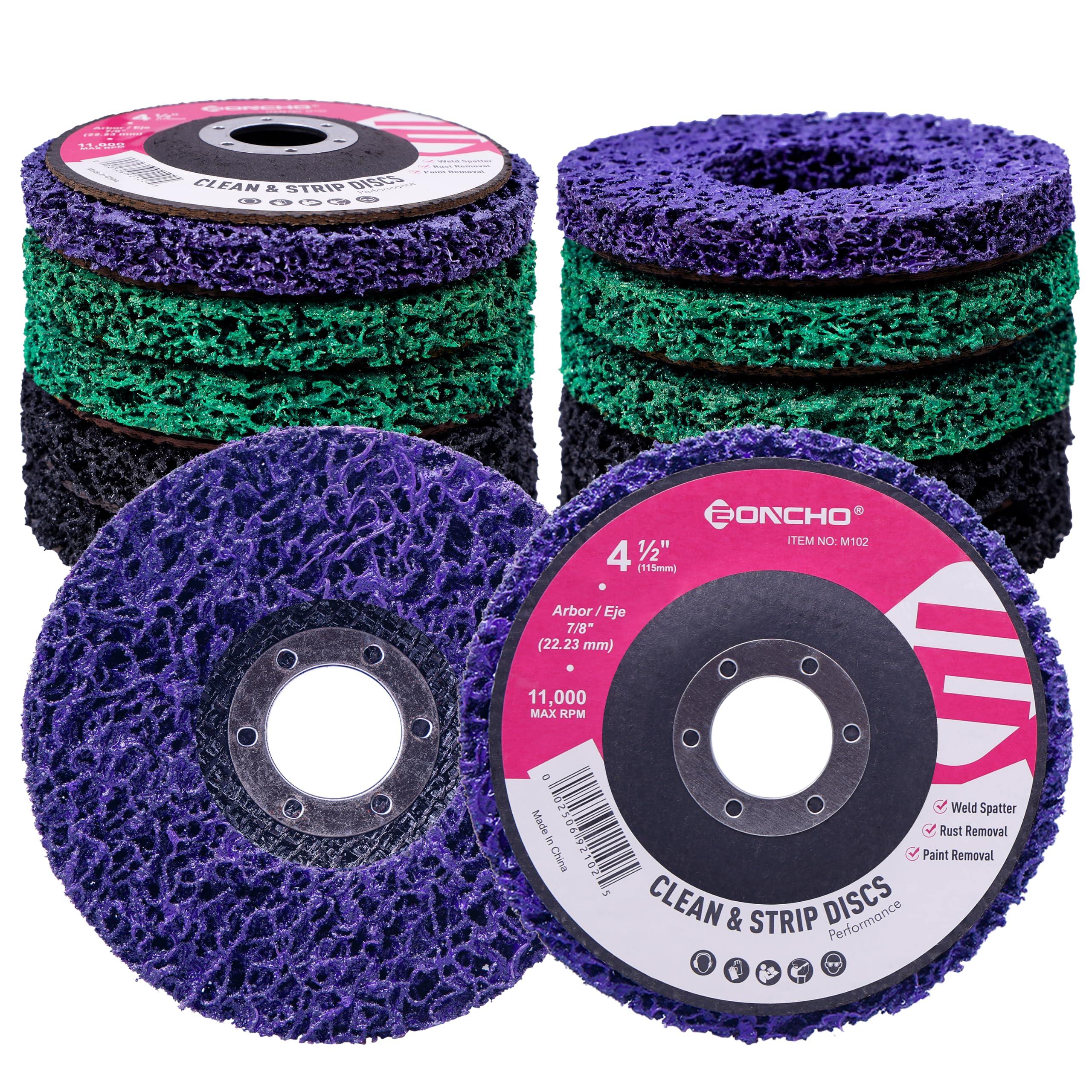 Paint & Rust Removal Wheels - Angle Grinder Discs -1