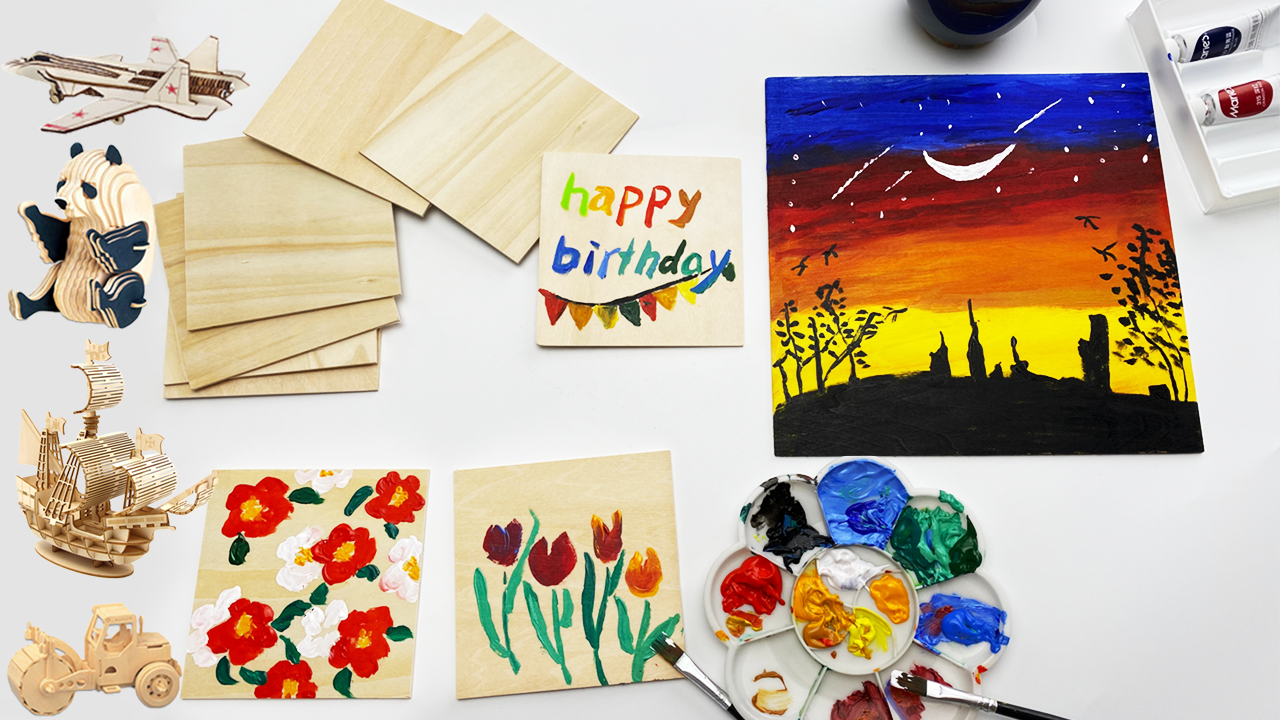 10 Pezzi Tavole In Compensato Di Tiglio 100x200x2 Mm - Per Pirografia, Fai Da Te, Modellismo E Lavoretti Artigianali - Foto 5