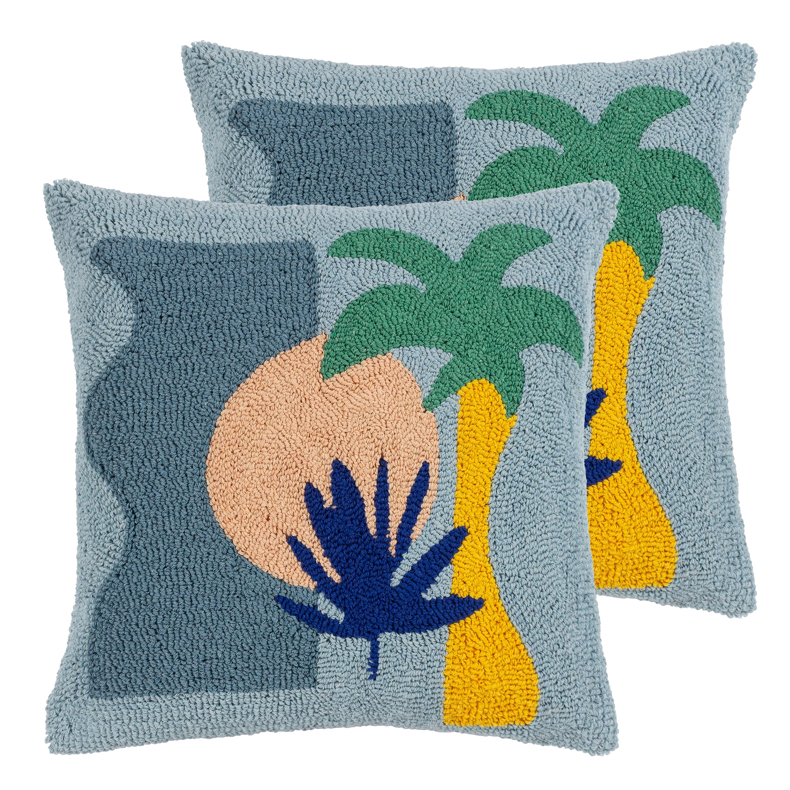 furn. Heya Home Spritz Feather Filled Cushions Twin Pack