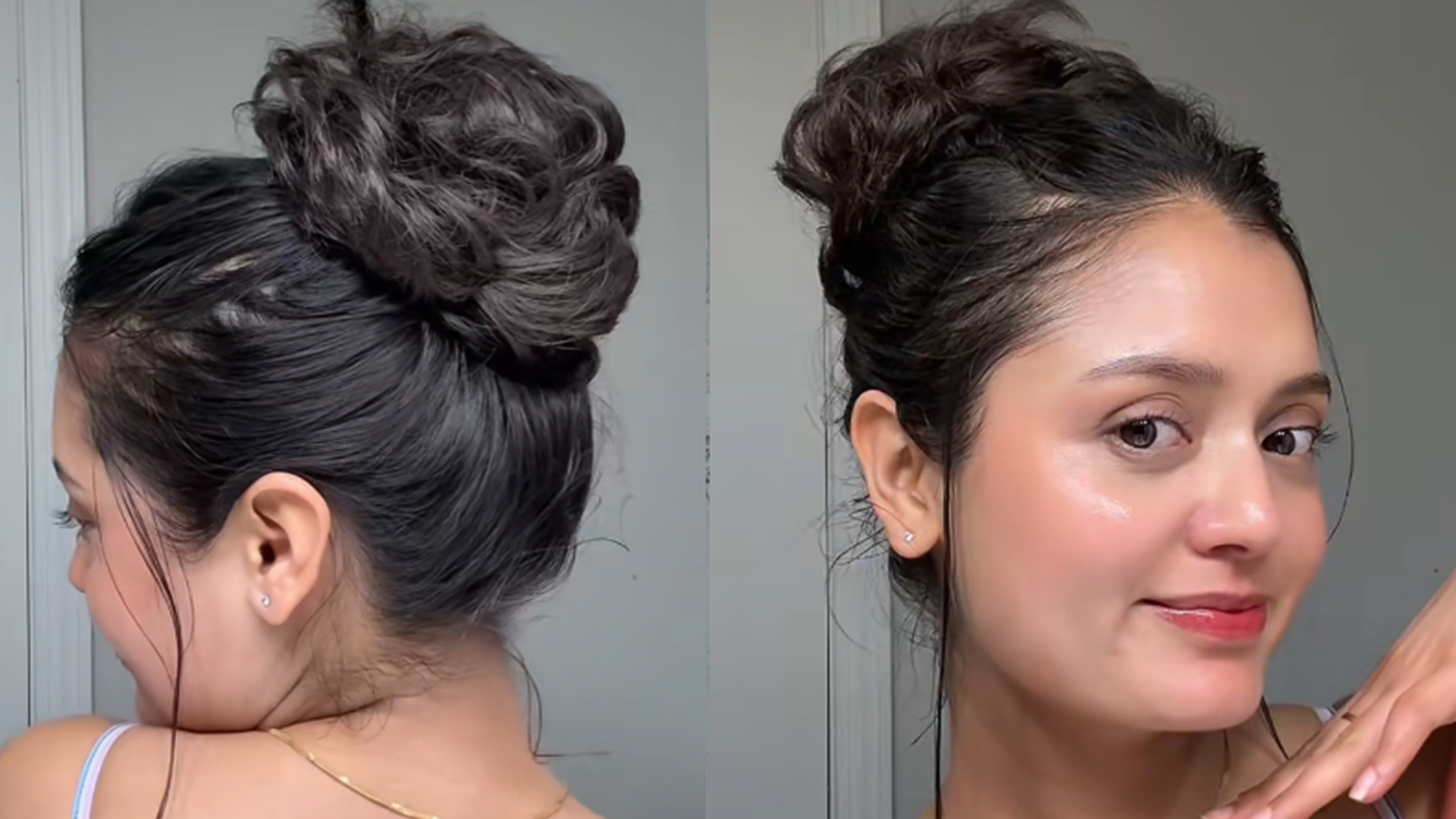MORICA 5 Pieces Messy Hair Bun Extensions Morica Messy Hair Bun extension Light blond (Single piece  main image 3