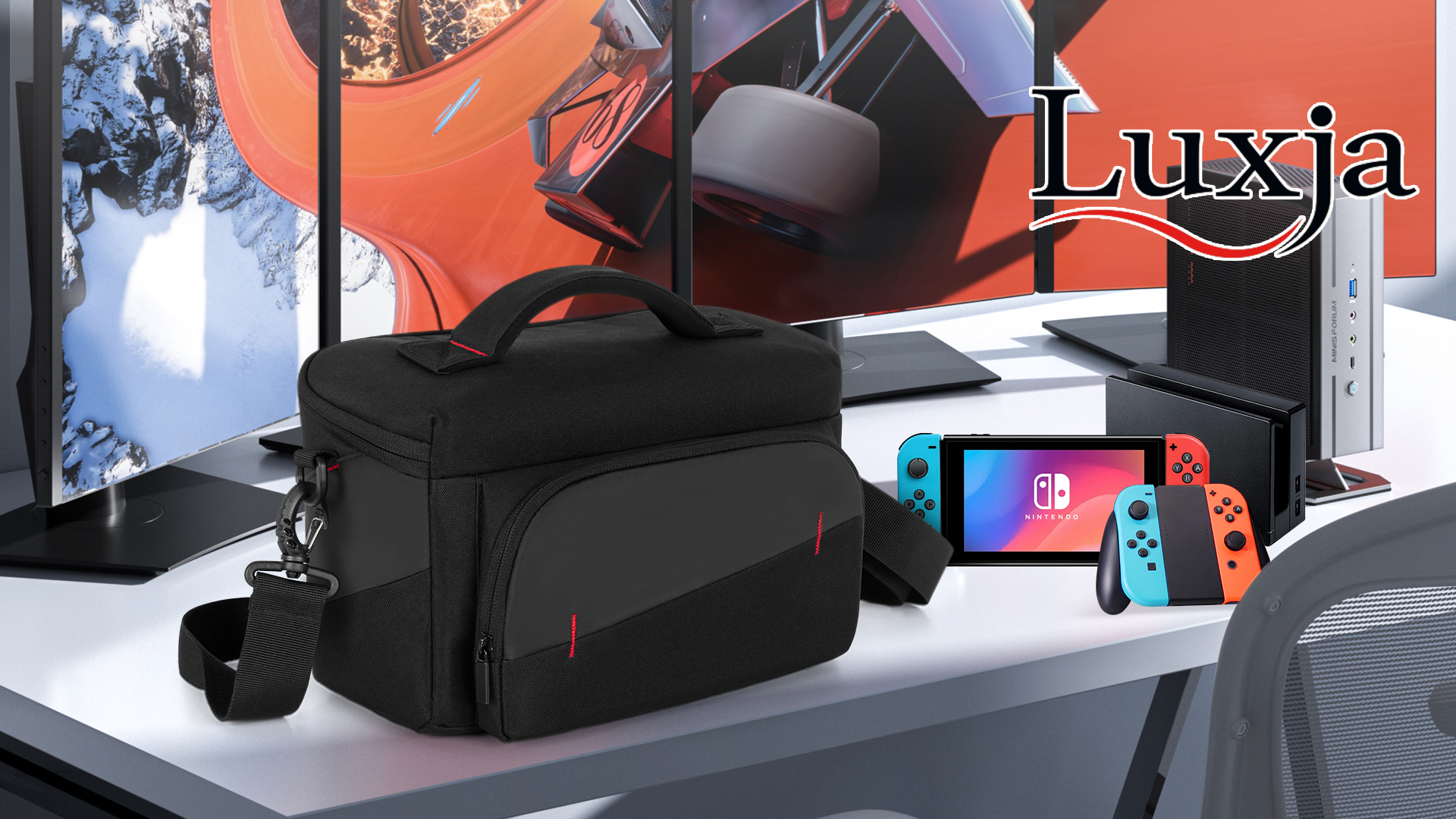 Amazon.co.jp: Luxja キャリングケース Nintendo Switch 2/ Switch