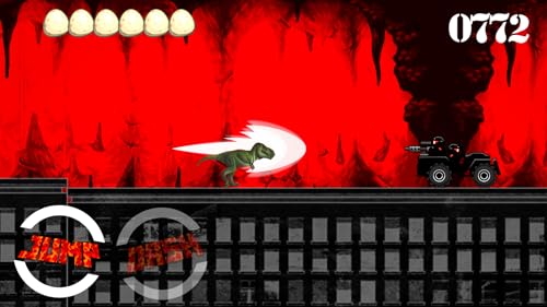 Caça ao Dinossauro T-Rex