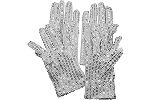 Sparkling Sequin Gloves for Kids: Ignite the Inner Michael Jackson Star