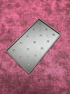 25mm Square Movement Trays for Tabletop Wargaming – Miniature Unit Movement Tray, Rank and Flank Army Formation Base Holder, Durable 3D Printed Gaming Accessory (3, 5x3 (125x75mm))