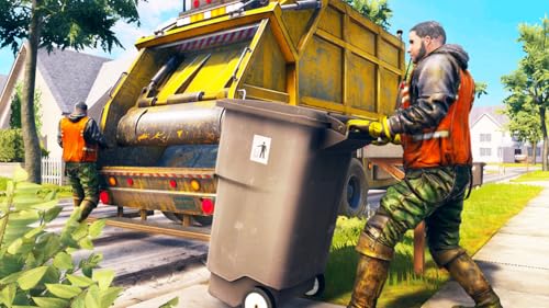City Trash Truck Simulator: Free Dump Truck Driving Game 3D