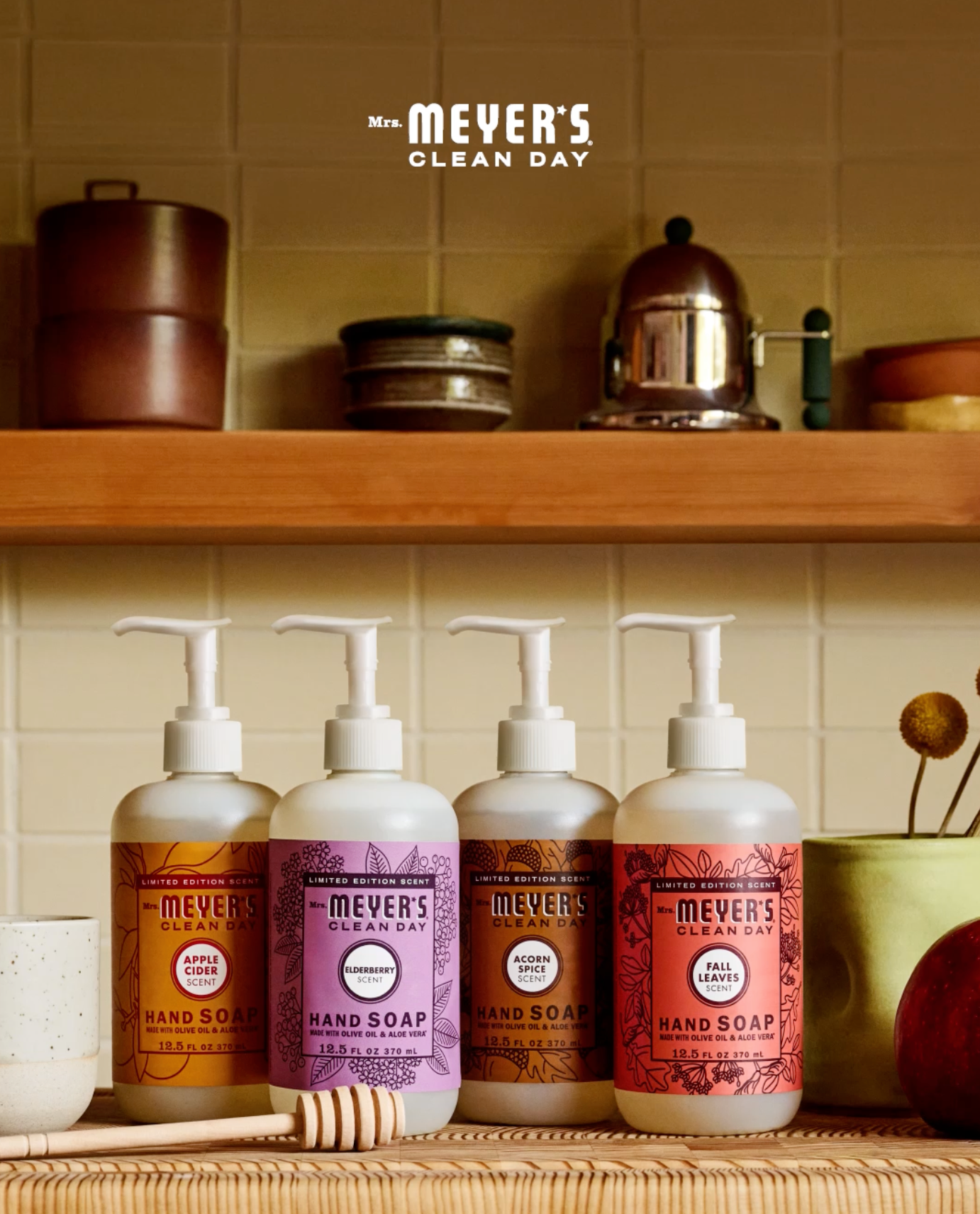Amazon.com: MRS. MEYER'S CLEAN DAY Liquid Hand Soap, Apple Cider