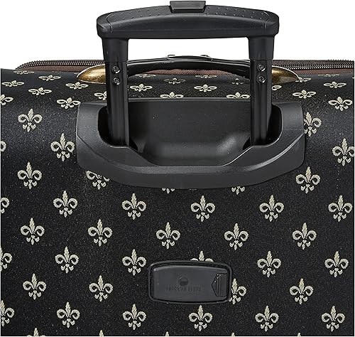 Miniatura 6 de American Flyer Equipaje Fleur De Lis 4 Piezas Set, Negro -, Fleur De Lis - Juego de equipaje de 4 piezas