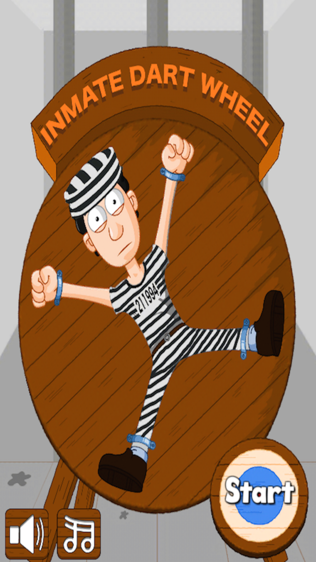 Inmate Dart Wheel fun dart throwing game App on Amazon Appstore