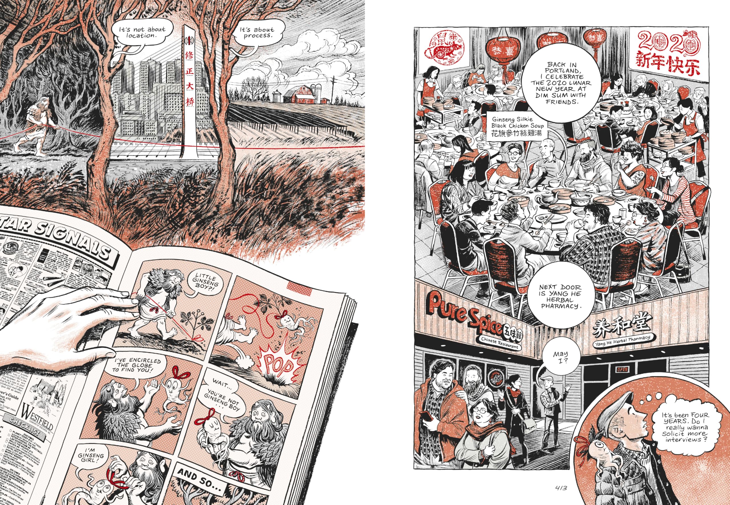 Ginseng Roots: A Guardian Graphic Novel of the Year